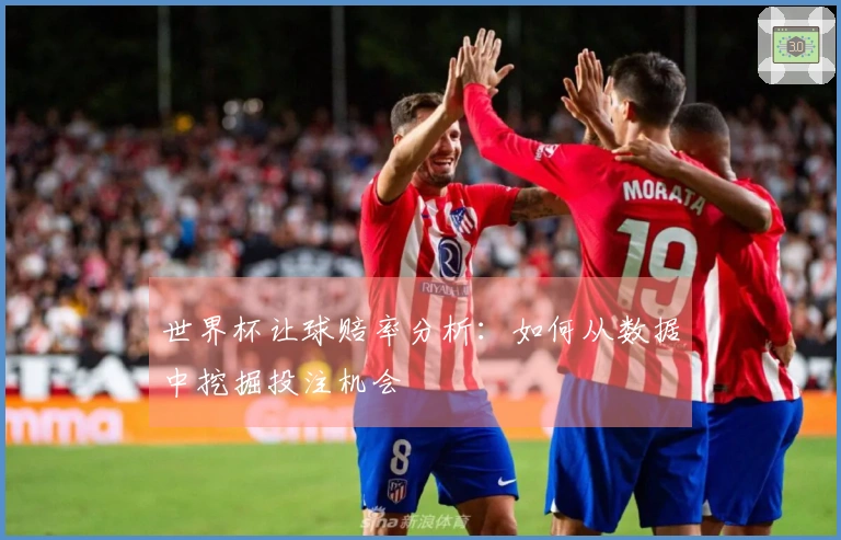 世界杯让球赔率分析：如何从数据中挖掘投注机会