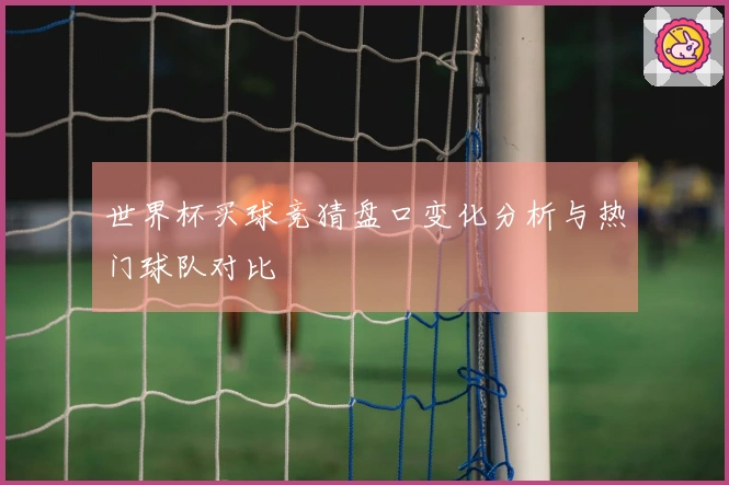 世界杯买球竞猜盘口变化分析与热门球队对比