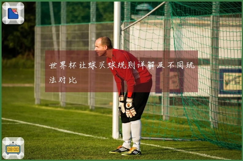 世界杯让球买球规则详解及不同玩法对比
